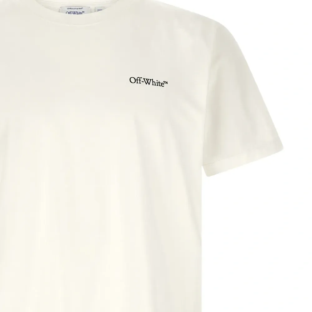 Футболка с металлическим принтом-стрелой