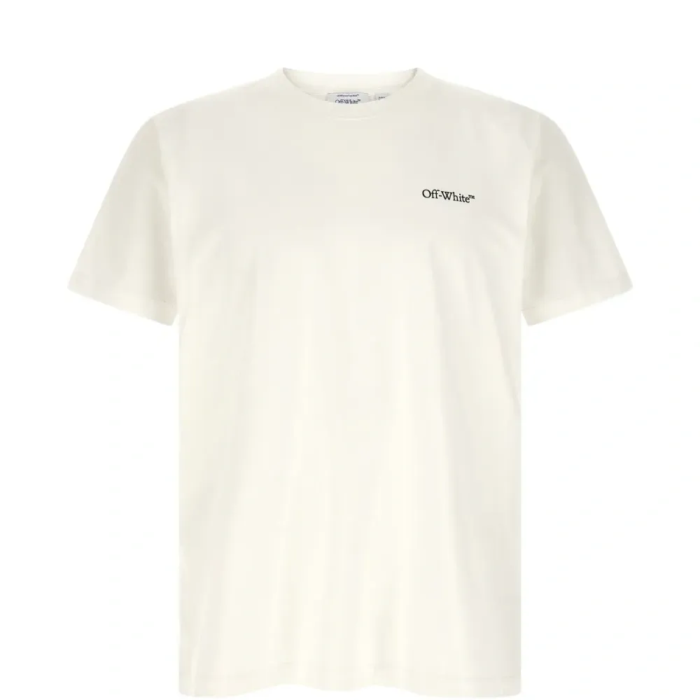 Футболка с металлическим принтом-стрелой