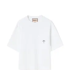 Футболка с графическим принтом и карманом