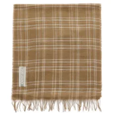 Шарф в клетку "коттедж"